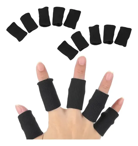 10 Protector De Dedos Deporte Soporte Elástico Vendas Varios