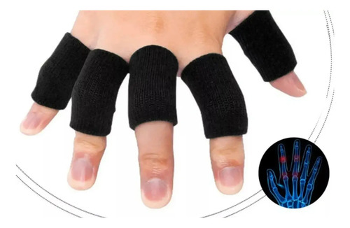 10 Protector De Dedos Deporte Soporte Elástico Vendas Varios — foto 3