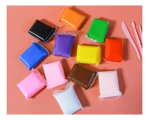 36 Arcillas Masa Mágicas Figuras Plastilina Arcilla Modelado Varios — foto 2