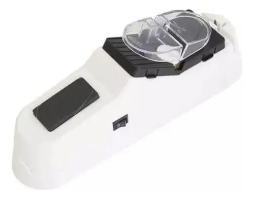 Afilador Cuchillo Y Tijeras Eléctrico Automático Multiuso Blanco