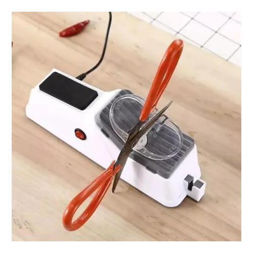 Afilador Cuchillo Y Tijeras Eléctrico Automático Multiuso Blanco — foto 7