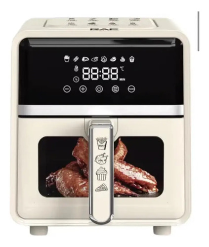 Air Fryer 5l Freidora De Aire 1400w Cocina Hogar G8 Blanco — foto 2