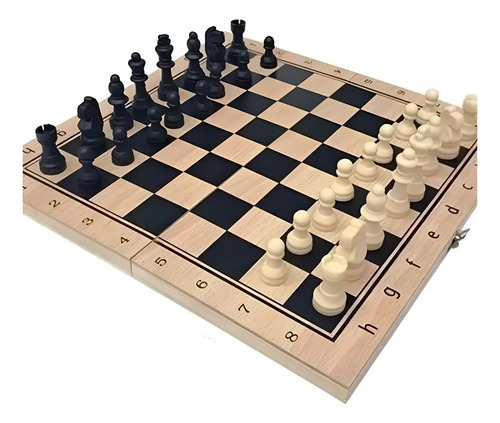 Ajedrez Tablero De Madera Ajedrez Set Juego De Mesa