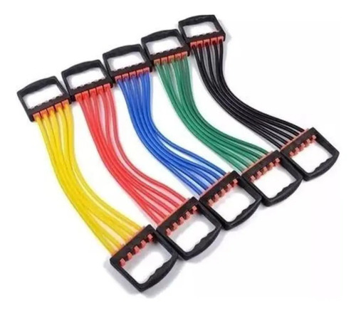 Bandas Elasticas Ajustable Resistencia Extensor De Pecho Varios — foto 3