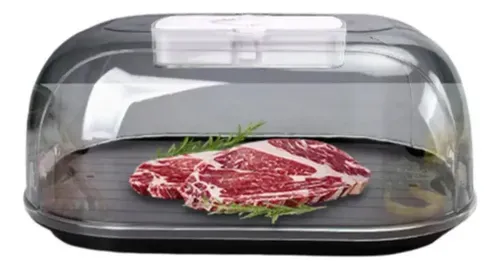 Bandeja Descongeladora Tabla De Carnes Segura Transpatente