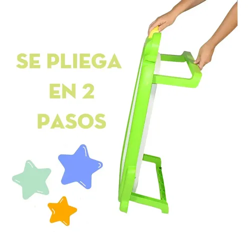 Bañera Plegable + Chojí Con Diseño De Ranita Con Termómetro Verde — foto 5