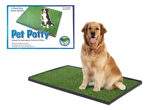 Baño Sanitario Ecológico Para Perros Y Mascotas Xxl Verde — foto 2