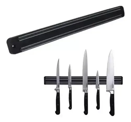Barra Colgador De Cocina Magnética 50 Cm Porta Cuchillos — foto 2