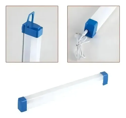 Barra Luz Led Recargable Lampara Portátil Usb De 32 Cm — foto 2