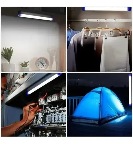 Barra Luz Led Recargable Lampara Portátil Usb De 32 Cm — foto 3