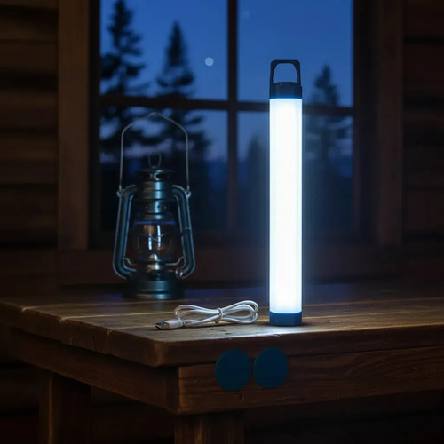 Barra Luz Led Recargable Lampara Portátil Usb De 32 Cm — foto 4