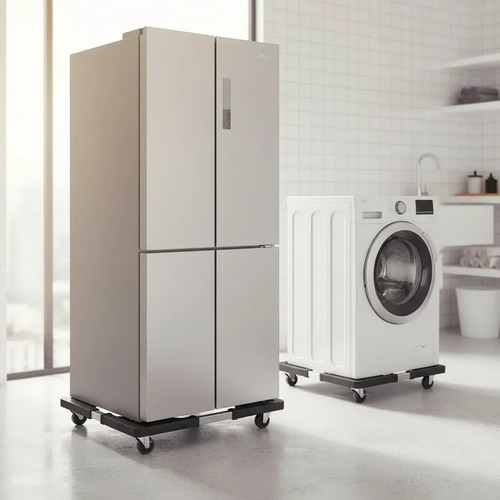 Base Móvil Ajustable Multifuncional Con 4 Ruedas Gira — foto 4