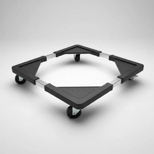 Base Móvil Ajustable Multifuncional Con 4 Ruedas Gira — foto 6