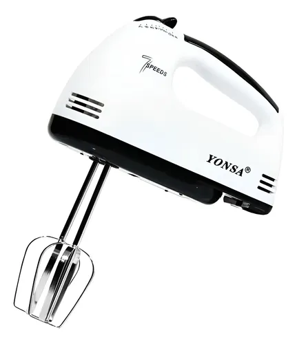Batidora 7 Velocidades Hand Mixer Multifuncional 280w Blanco