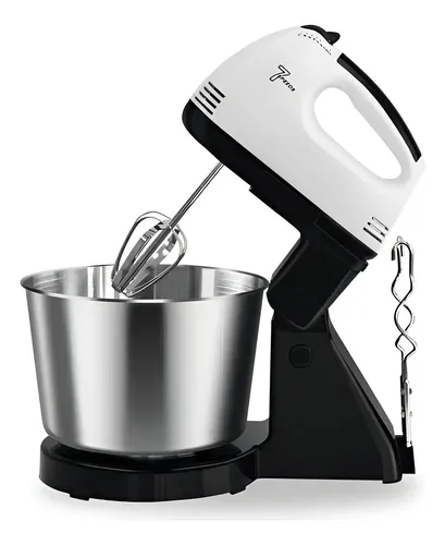 Batidora De Mano Raf R.6637 Negra 250w 7 Velocidades Negro Y Blanco Imagen — foto 3