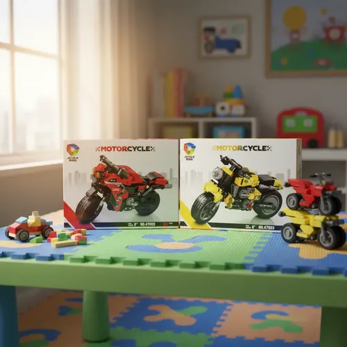 Bloques Para Construcción De Moto Niños Adultos 1pcs 251 Moto