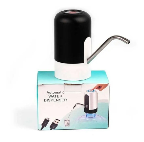 Bomba Dispensador Usb Agua Electrónico Recargable Botellón Blanco — foto 3
