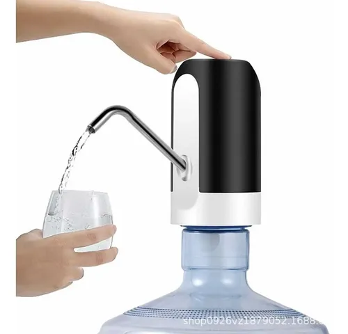 Bomba Dispensador Usb Agua Electrónico Recargable Botellón Blanco — foto 4