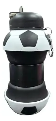Botella Agua Plegable Pelota Silicona Portátil Viajes 550ml — foto 10