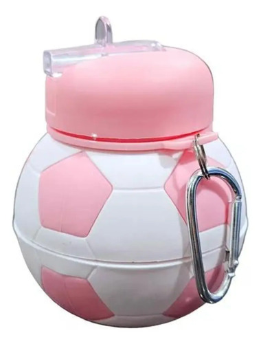 Botella Agua Plegable Pelota Silicona Portátil Viajes 550ml — foto 4
