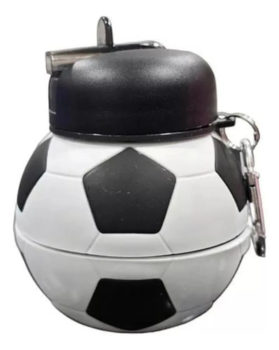 Botella Agua Plegable Pelota Silicona Portátil Viajes 550ml — foto 9