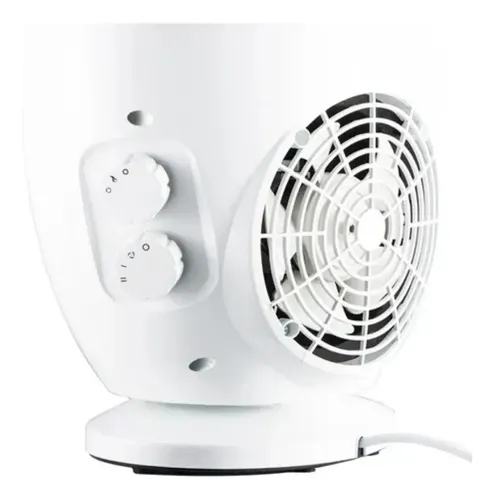 Calefactor Con Ventilador Eléctrico 1500w Raf Blanco — foto 7