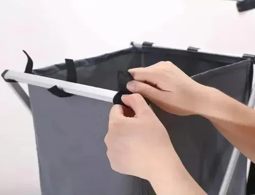 Canasto De Ropa Sucia Cesto Plegable Almacenador De Ropa Varios — foto 2
