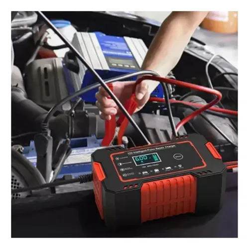 Cargador De Bateria Auto Moto 12v 6a Repacion De Impulsos — foto 2