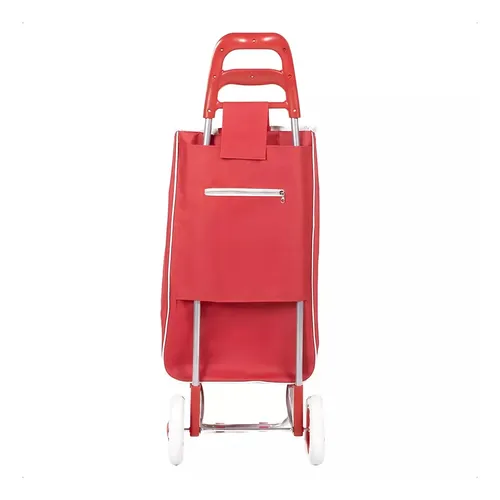Carrito De Compras Plegable De Tela 30kg Carrito De Feria Varios — foto 2