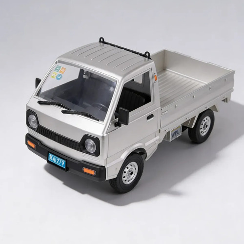 Carrito Furgon Control Remoto Camion Recargable Viral Blanco Furgon — foto 4