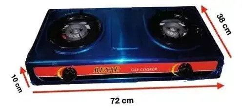 Cocinilla De 2 Platos Con Escendido Eléctrico Y Regulador — foto 2