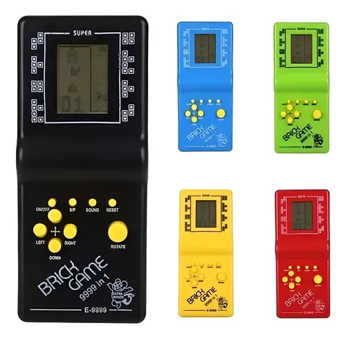 Consola Para Niños A Pila Juego Diversión Juguete Varios