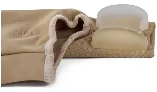 Corrector De Juanete (par Ambos Pies)  Almohadillas De Gel Marrón L — foto 6