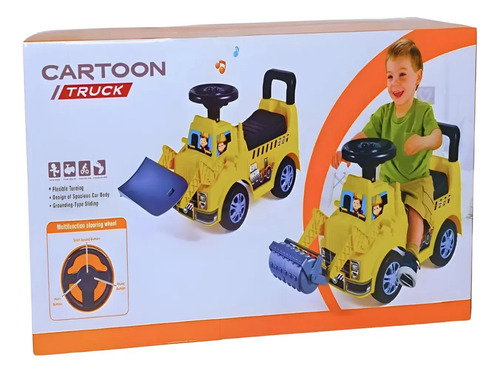 Correpasillo De Camión Caminadora Para Niños Amarillo