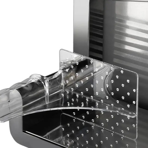 Cortadora Rebanadora Carne Fiambre Eléctrica Raf 8800 Plata — foto 4