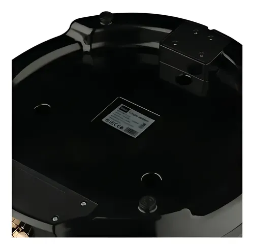 Crepera Eléctrica Raf R.528 De 31 Cm Con Superficie Antiadherente Y Temperatura Regulable Negro — foto 7
