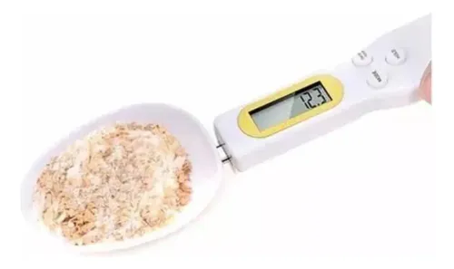 Cuchara Pesa Medidora Balanza Digital 500 Gr Blanco 500 G — foto 3
