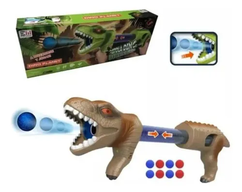 Dinosaurio Lanza Bolas Juguete Para Niños Varios — foto 2