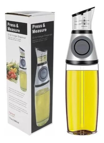 Dispensador De Aceite Vinagre Aderezo 500ml