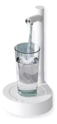 Dispensador De Agua Inteligente Elegante Usb Regulable Blanco