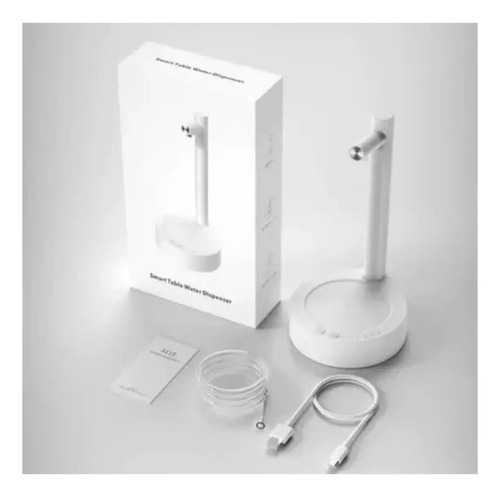 Dispensador De Agua Inteligente Elegante Usb Regulable Blanco — foto 3