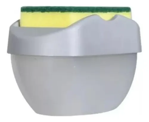 Dispensador De Jabon Con Esponja Lavaplatos
