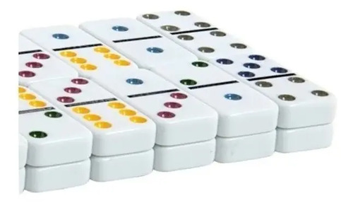 Domino Chancho 12 Juego Dominó Caja Metálica 91 Piezas — foto 4