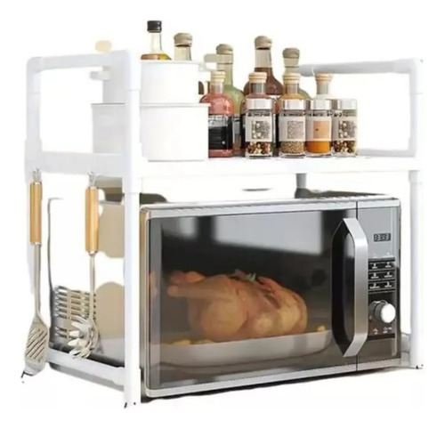 Estante Almacenamiento Horno Microondas Extensible Multiuso Al Azar