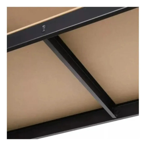 Estante Metalico Negro 5 Niveles Altura Ajustable 180x90x40 Negro — foto 3