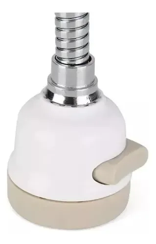 Extensión Flexible Grifo De Agua Flex 360 Lavaplatos Blanco Brillante — foto 3