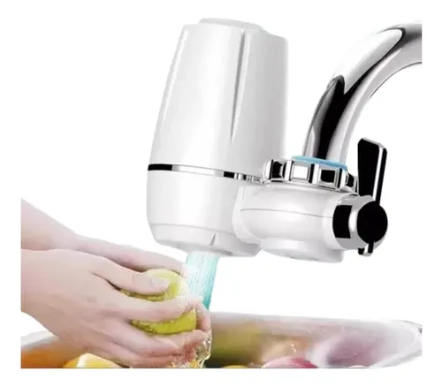 Filtro Purificador De Agua Con 7 Niveles De Pureza Blanco