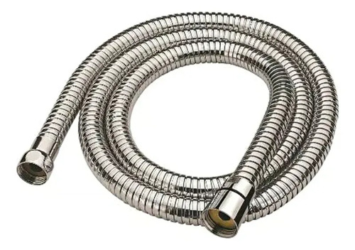 Flexible Ducha Telefono 1,5mt Manguera Cromada Inoxidable Plateado