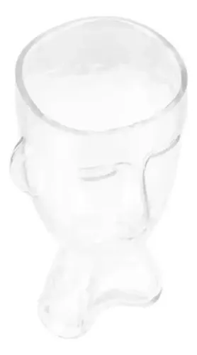 Florero Estilo Nórdico De Cristal Rostro Decoración Cristal — foto 3