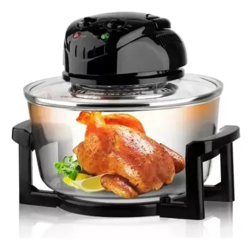 Freidora De Aire 12l Halogena Antiadherente Horno Air Fryer Transparente — foto 5